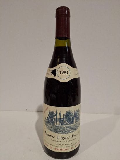 1 bouteille de Beaune Vignes Franches 1993...