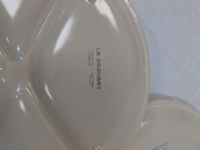 LE CREUSET Série de 6 assiettes à fondue...