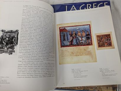 Lot de 5 livres sur l'architecture et l'archéologie...