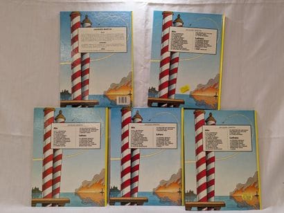 MARTIN. Ensemble de 5 albums des aventures...