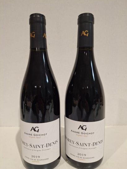 2 bouteilles de Morey Saint Denis 2019 -...