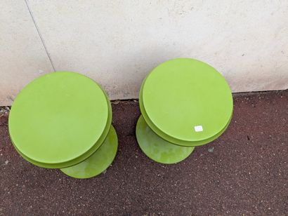Paire de tabourets 