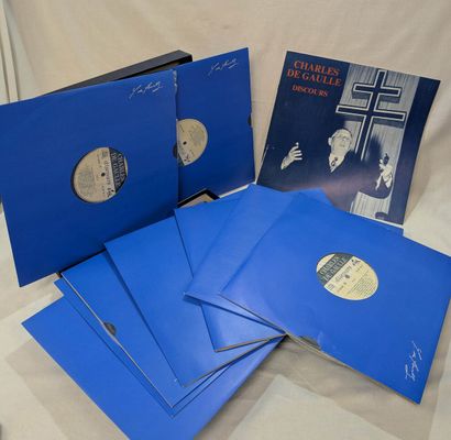 Coffret de vinyles reprenant les discours...