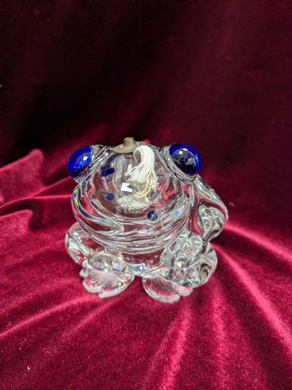 Amusante bougie en verre en forme de grenouille
H....