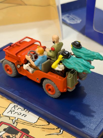 TINTIN - Resin miniature model car 