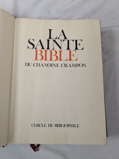 Sainte Bible du chanoine Crampon, ed. cercle...