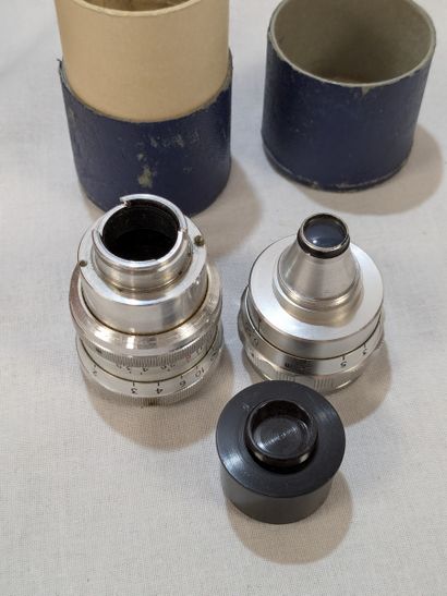 CAMEX. Camera made of metal, resin, and glass,...