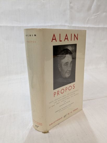 LA PLEIADE, ALAIN. 