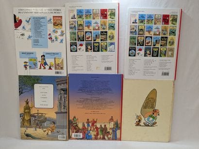 Lot de 6 bandes dessinées dont 
