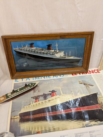 A collection on the theme of ocean liners,...