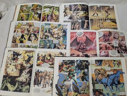 TAAR, Lot de 6 albums. Années 1980. (légères...
