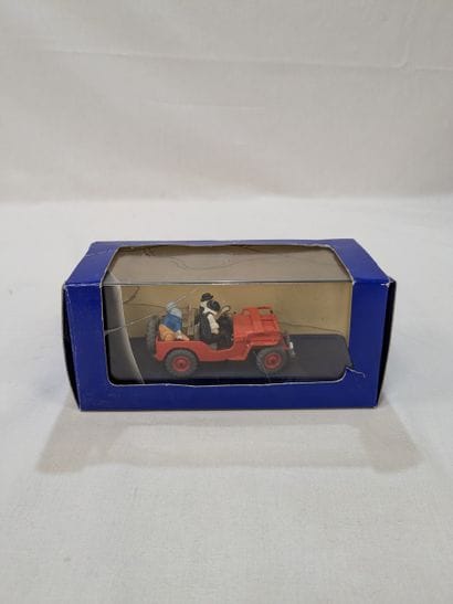 TINTIN - Resin miniature car from 