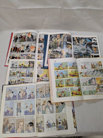 Lot de 6 bandes dessinées dont 1 souple....