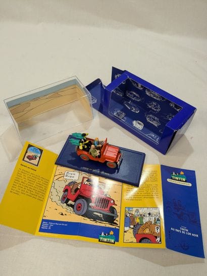 TINTIN - Resin miniature model car 