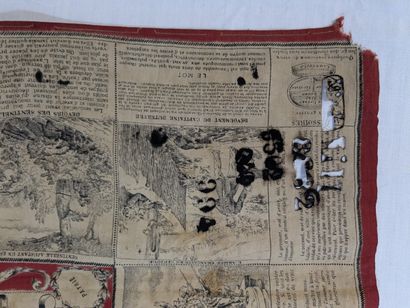 Mouchoir d'instruction, numéro 9. Régimenté,...