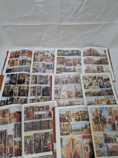 LES AVENTURES DE JHEN (Jacques Martin), lot...