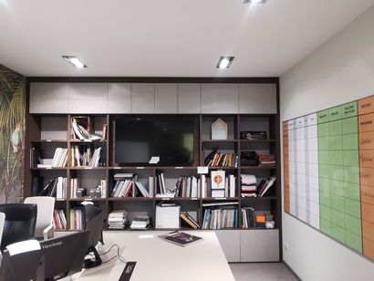 Meuble bibliothèque salon