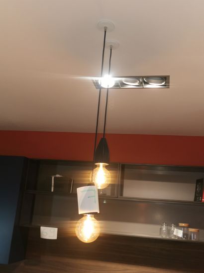Lustre à 2 lumières