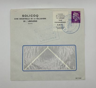 France: Strike stamps - Libourne - N°5 and...