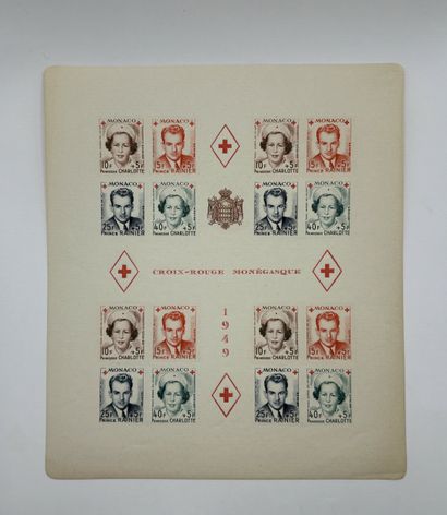 Monaco - Blocks 3A/3B ** Monegasque Red Cross...