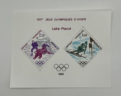 Monaco - Special Blocks N°12 **- Lake Placid...