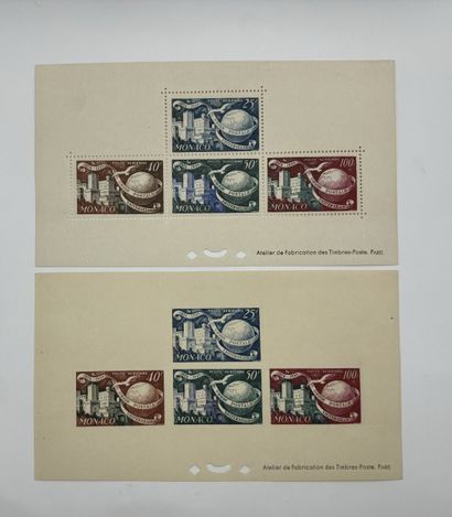 Monaco - Special Blocks N°3 and 3a ** PA...