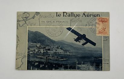 Monaco - Air Rally vignette on card - Ra...