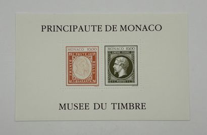 Monaco - Block 58 A ** - Unissued- Stamp...