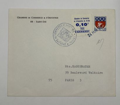 France: Strike Stamps - Saint-Dié - N°7 and...