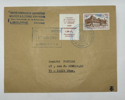 France: Strike stamps - Libourne - N°5 and...