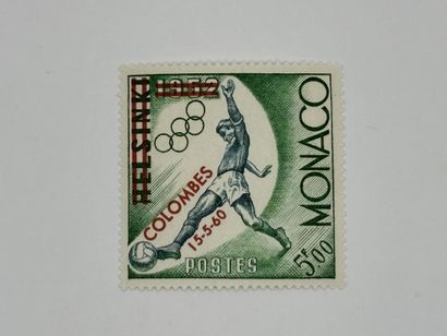 Monaco - N°522B ** not issued overprinted...