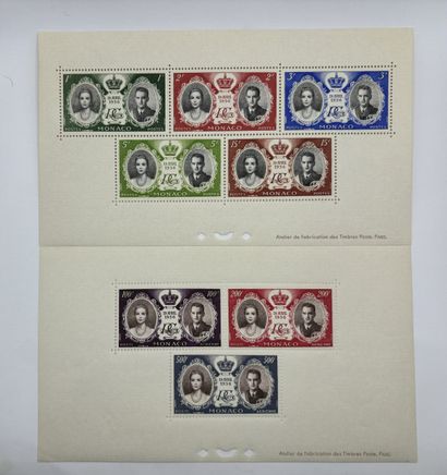 Monaco - Blocks 5 and 6 ** - Not issued-...