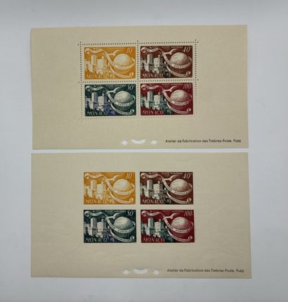Monaco - Special Blocks N°4 and 4a** 332...