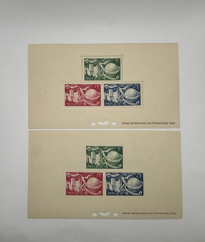 Monaco - Special Blocks N°2 and 2a ** 322,...