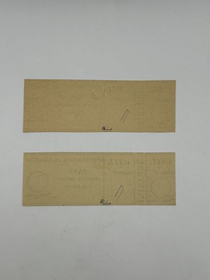 France: Telephone: N°1 2 - 25 50ct black...