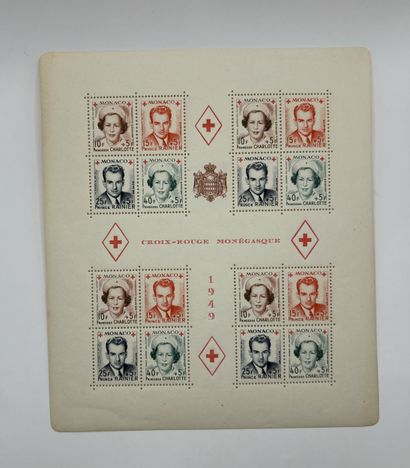 Monaco - Blocks 3A/3B ** Monegasque Red Cross...