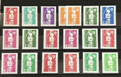 France: Marianne Briat** - Various values...