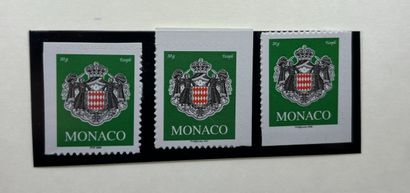 Monaco - N° 2502, 2502a and 2502b - Coat...