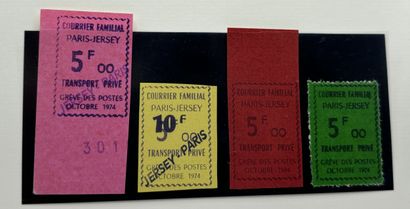 France: Strike Stamps N°14 to 17** - Family...