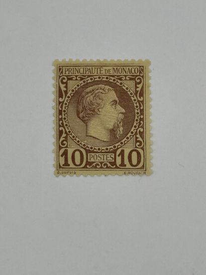 Monaco: N°4** 10ct Charles III - Rated 1...