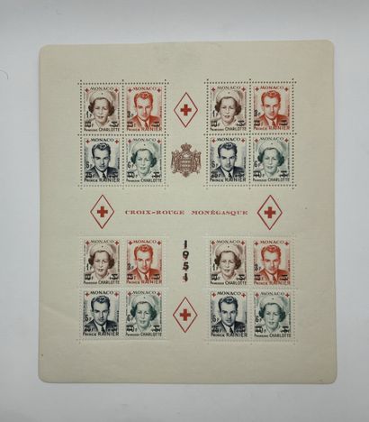 Monaco - Block 4A/4B ** Monegasque Red Cross...
