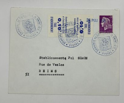 France: Strike Stamps - Saint-Dié - N°7 and...