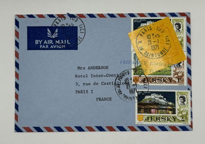 France: Strike Stamp N°11 on cover - Family...