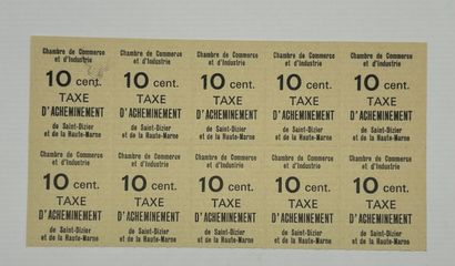 France: Strike Stamps N°8** Chamber of Commerce...