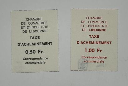 France: Strike stamps - Libourne - N°5 and...