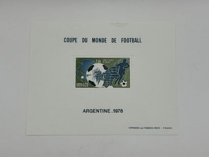 Monaco - Special Blocks N°10 ** Football...
