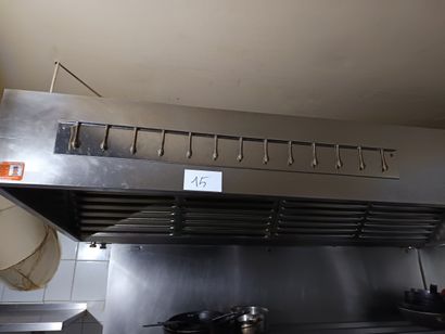 Hotte 4 grilles moteur exterieur
