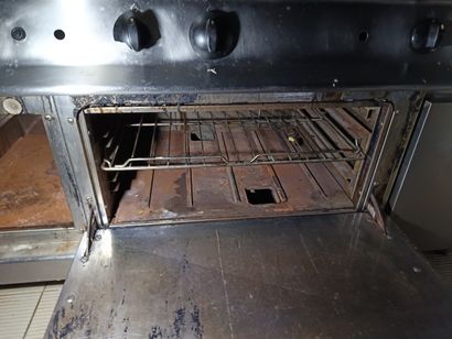 Fourneau Gaz Plaque Coup de Feu