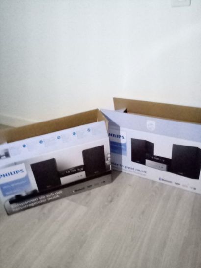 2 ensemble HiFi de marque PHILIPS