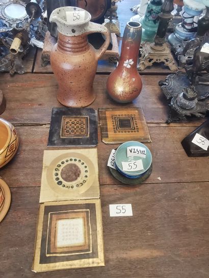 ensemble de céramiques année 50/60 , cruche...